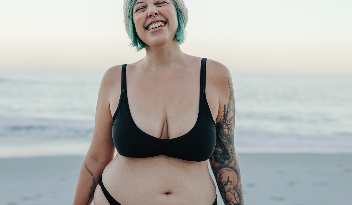 Lär dig att acceptera dig själv och ditt utseende. Självförtroende utstrålar vinst.