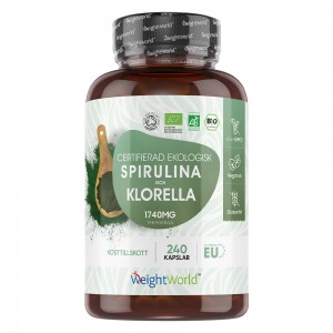 Ekologisk Spirulina & Chlorella