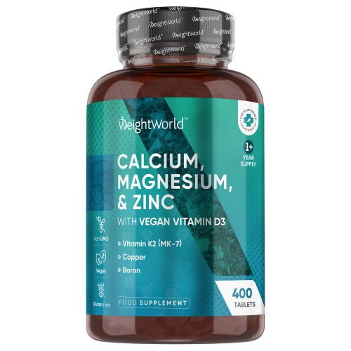 Kalcium Magnesium med zink & vitamin D3 400 tabletter