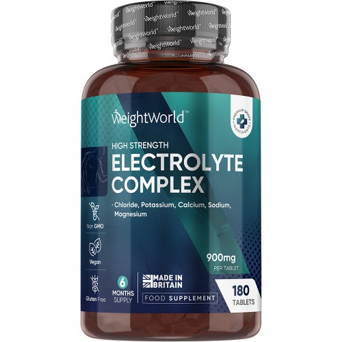 Electrolyte Complex Tabletter, 180 tabletter - Komplettera med elektrolyter
