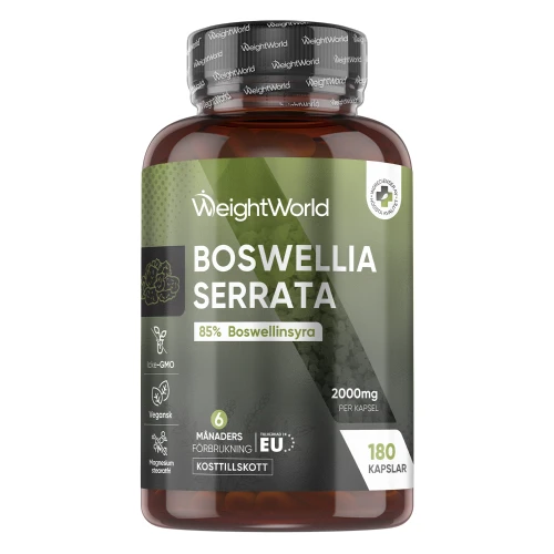 Köp Boswellia Serrata 2000 mg, 180 kapslar | WeightWorld