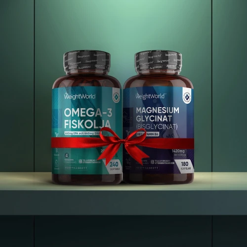 Hälsoduo | Magnesium & Omega 3 | WeightWorld