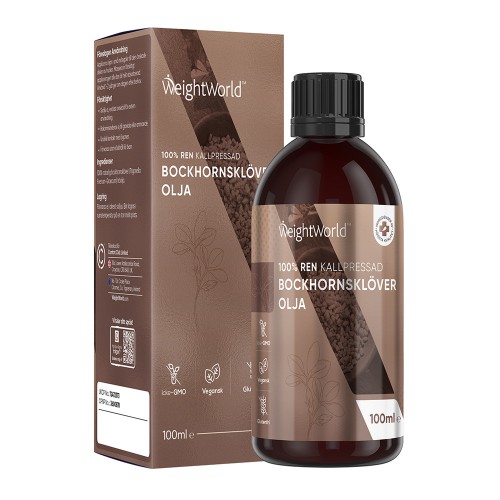 Bockhornsklöver Olja 100ml - För kvinnlig bröstförstoring - Naturlig källa av fytoöstrogen