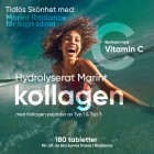 Härliga och bra kollagen tabletter med vitamin C för hud, skelett, naglar och immunförsvar