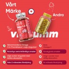 Omega 3 för barn med omega 6 och 9 för att barn ska få i sig viktiga omegafettsyror