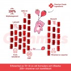 Vingummin med Omega 3 för barn som har en god fruktsmak