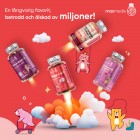 Omega 3 för barn med omega 6 och 9 för att stötta normal utveckling av hjärna, syn, hjärta och skelett