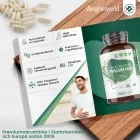 Superfood som är fylld med psyllium husk i lättsvalda kapslar