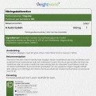 Innehållsförteckningen för WeightWorlds N-acetylcystein (NAC)