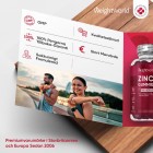 Bilden visar ett produktblad från WeightWorlds Zink Gummies