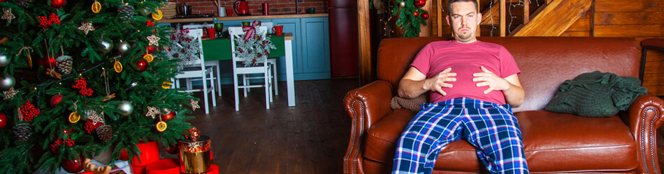 Fet svensk julmat kan leda till förstoppning, uppsvälld mage och orolig mage. Fet svensk julmat kan leda till förstoppning, uppsvälld mage och orolig mage.