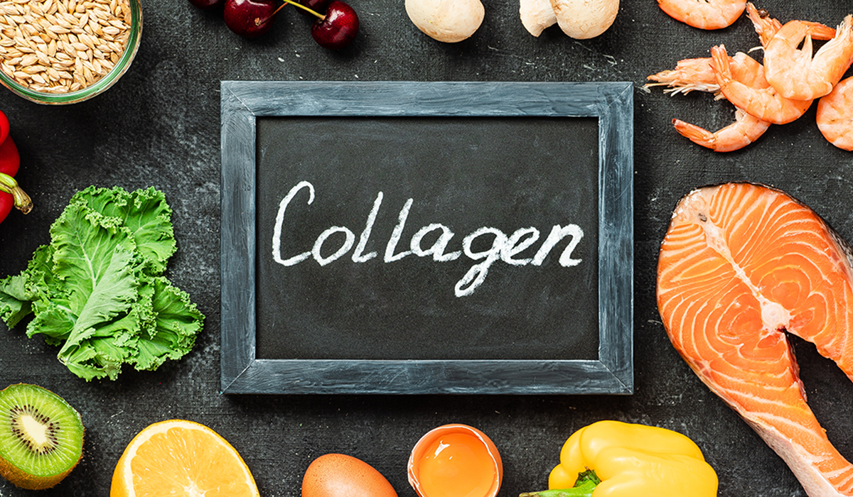 Med rätt kost kan du äta dig fram till mer kollagen. Alternativt så kan du ta ett dagligt kosttillskott. Med rätt kost kan du äta dig fram till mer kollagen. Alternativt så kan du ta ett dagligt kosttillskott.